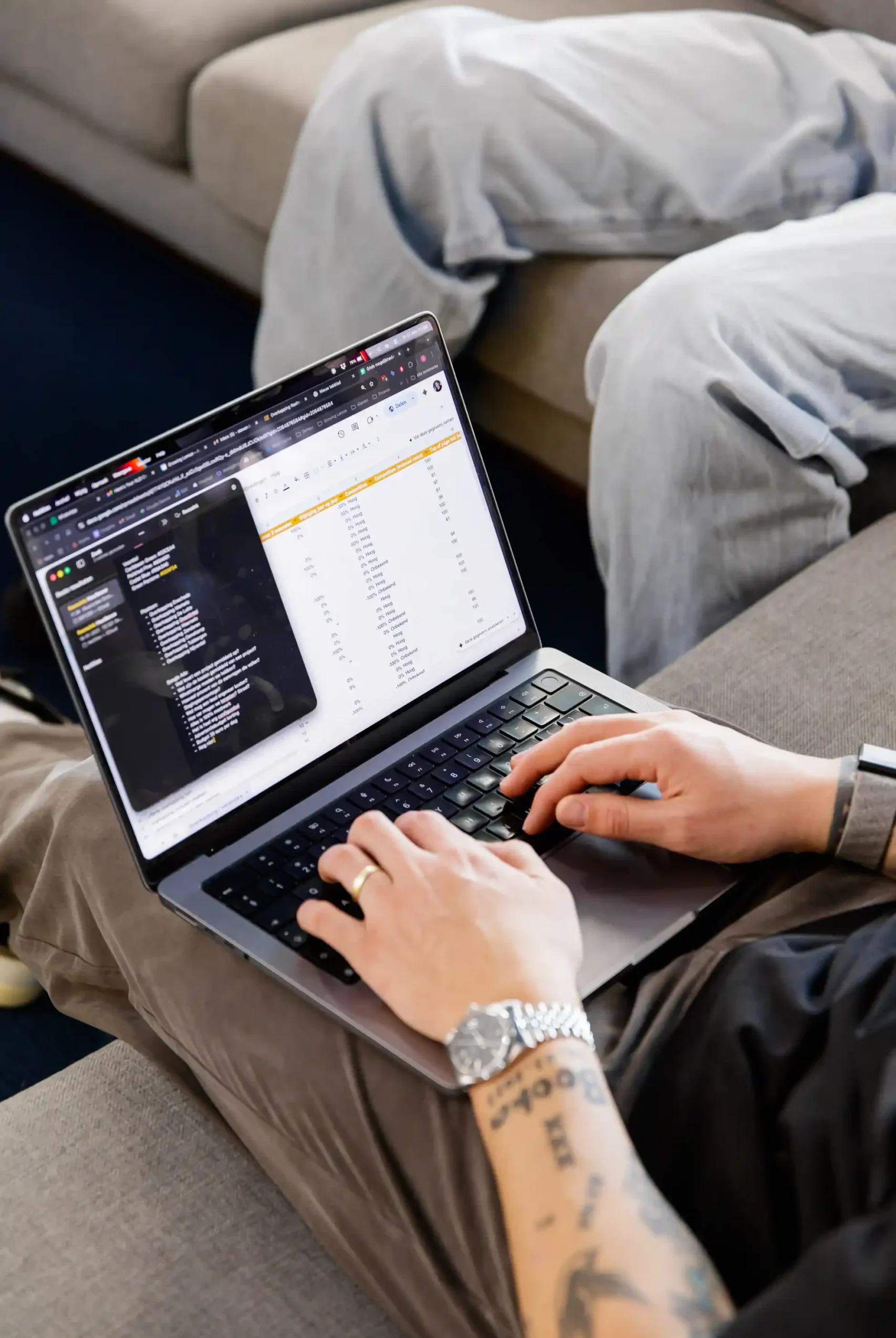 Onderhoud WordPress Website Laptop