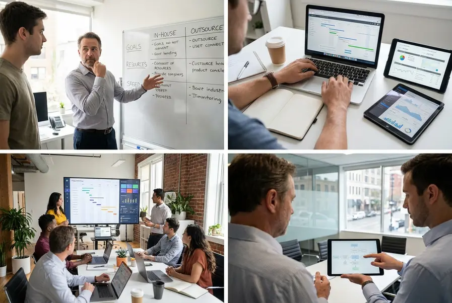 Online marketing uitbesteden of zelf doen?