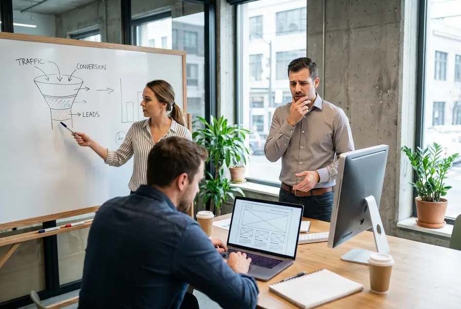 Veelgemaakte fouten bij het bouwen van een nieuwe website