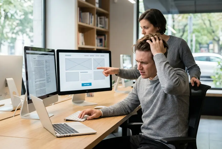 Waarom teveel tekst op een landingspagina conversie kan verlagen