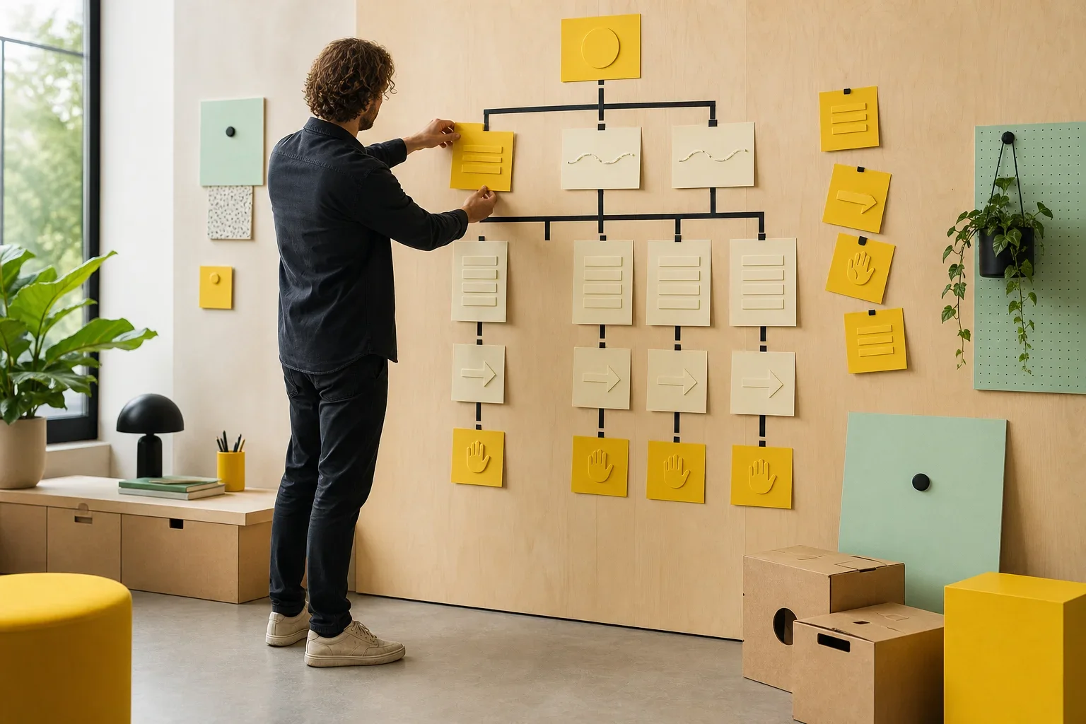 wireframe voor website maken